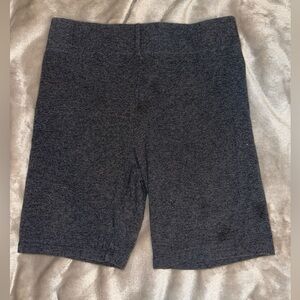 grey biker shorts